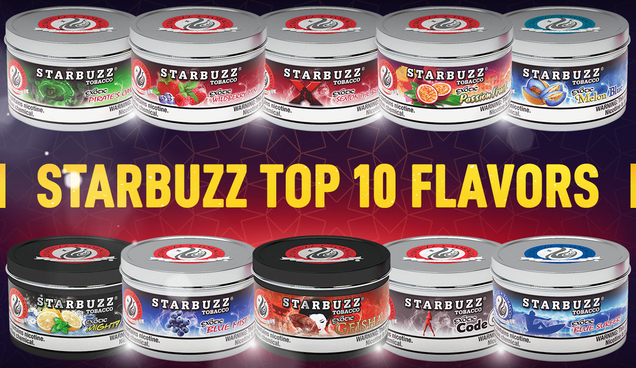 Top 10 Starbuzz Flavors You Can’t Afford to Miss