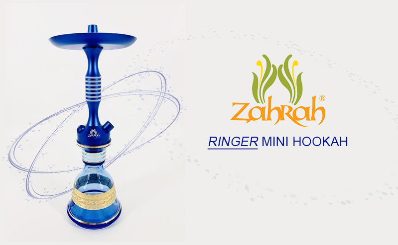 Introducing the Zahrah Ringer Mini Hookah