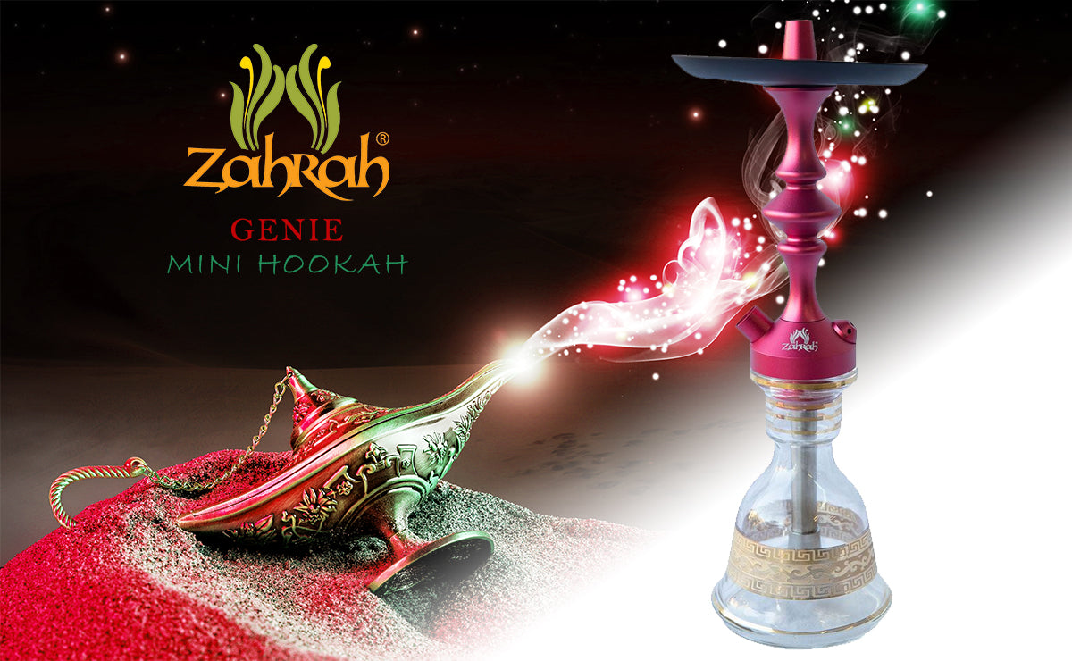 Introducing the Zahrah Genie Mini Hookah