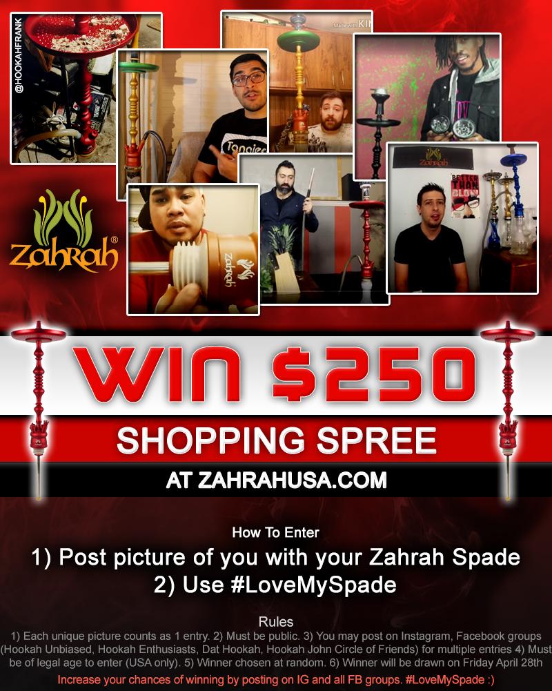 Giving at $250 giftcard to shop at Zahrahusa.com