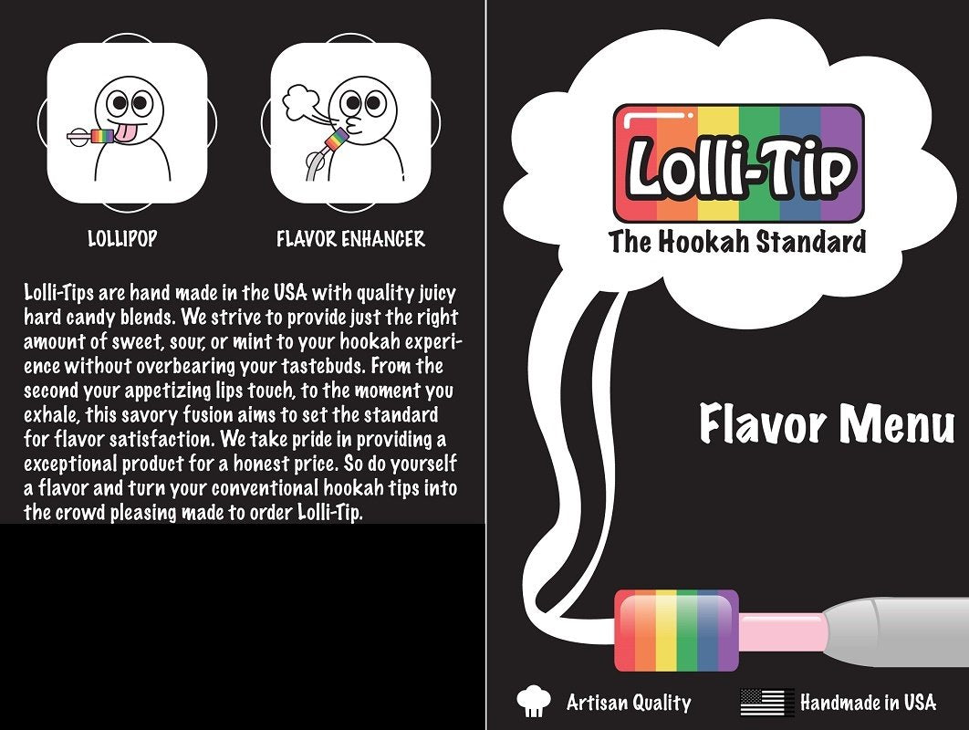 LolliTip Candy Hookah Mouth Tips (All 12 Flavors)